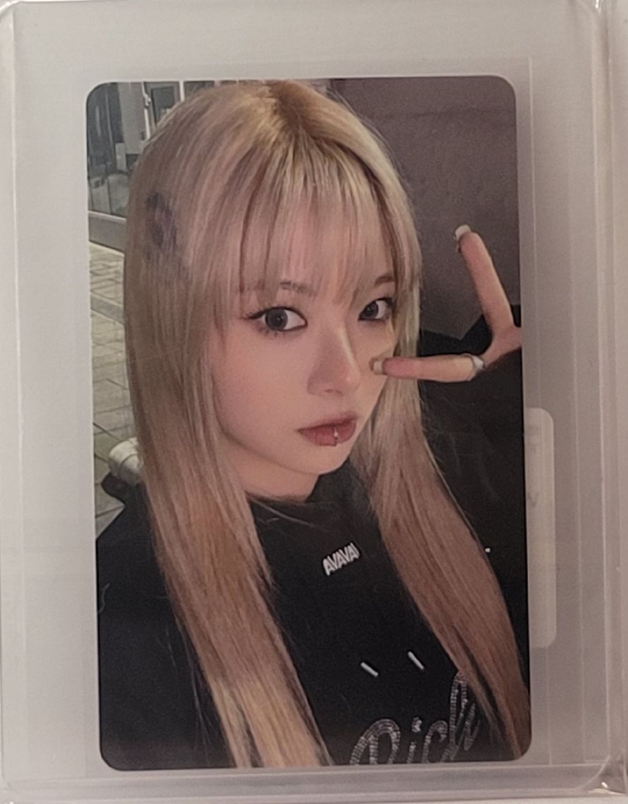 LE SSERAFIM 迷三 EASY WVS 日咖紀念特典卡 EUNCHAE