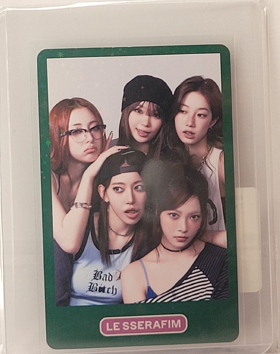 LE SSERAFIM SPAGHETTI WVS JP 預售卡 團卡