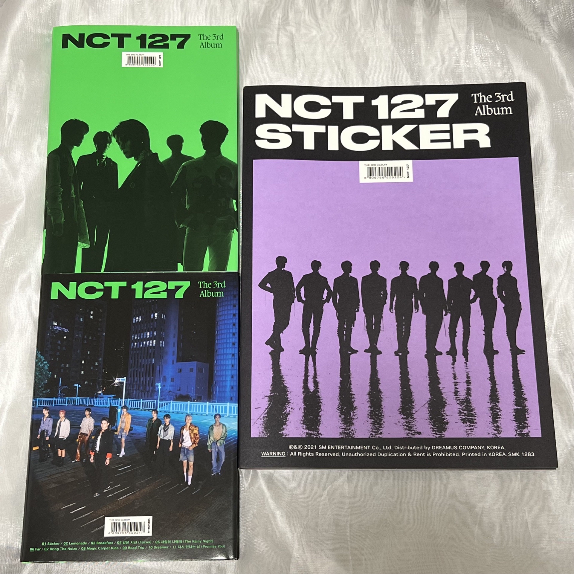NCT127 Sticker 空專