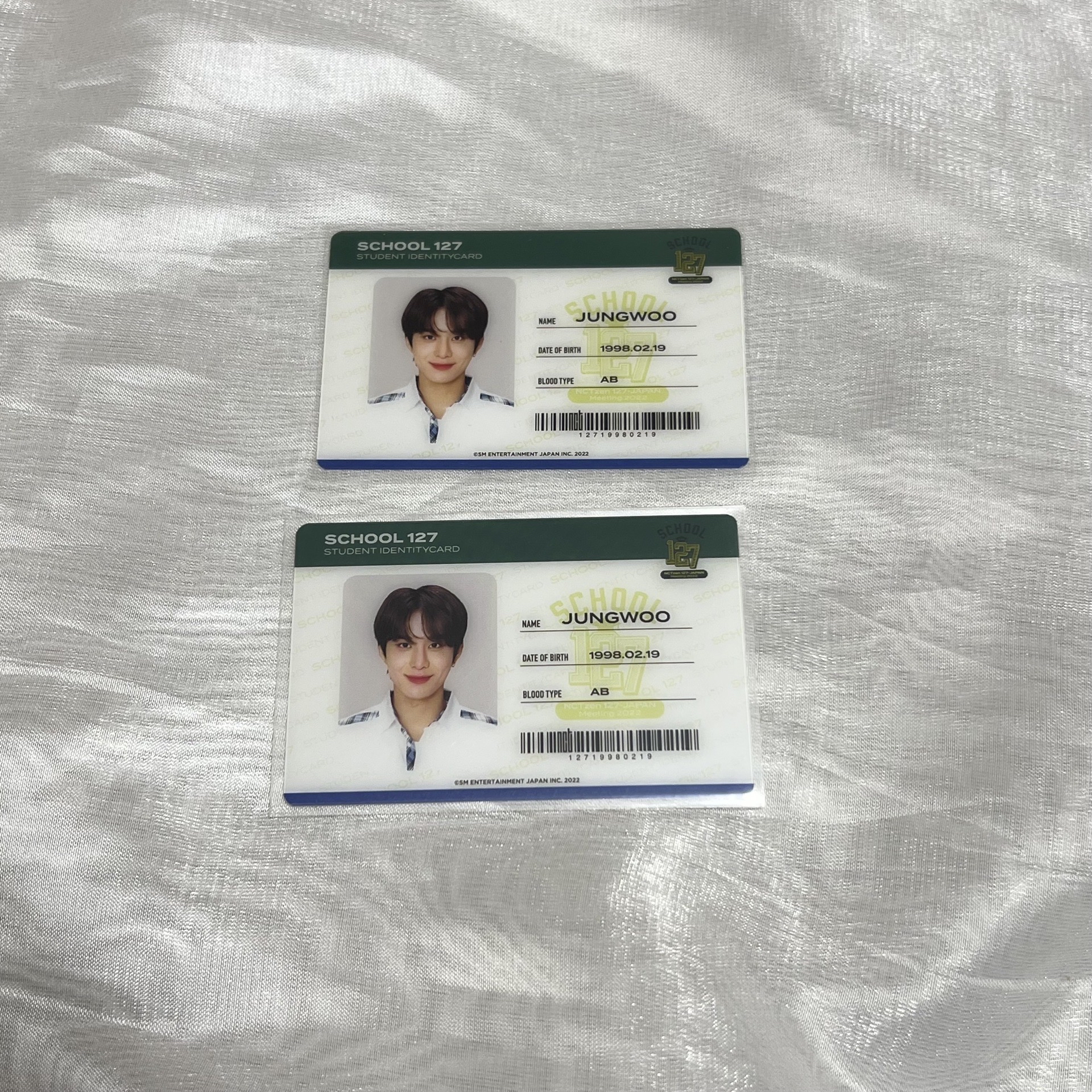 日本fm School127 學生證小卡 廷祐