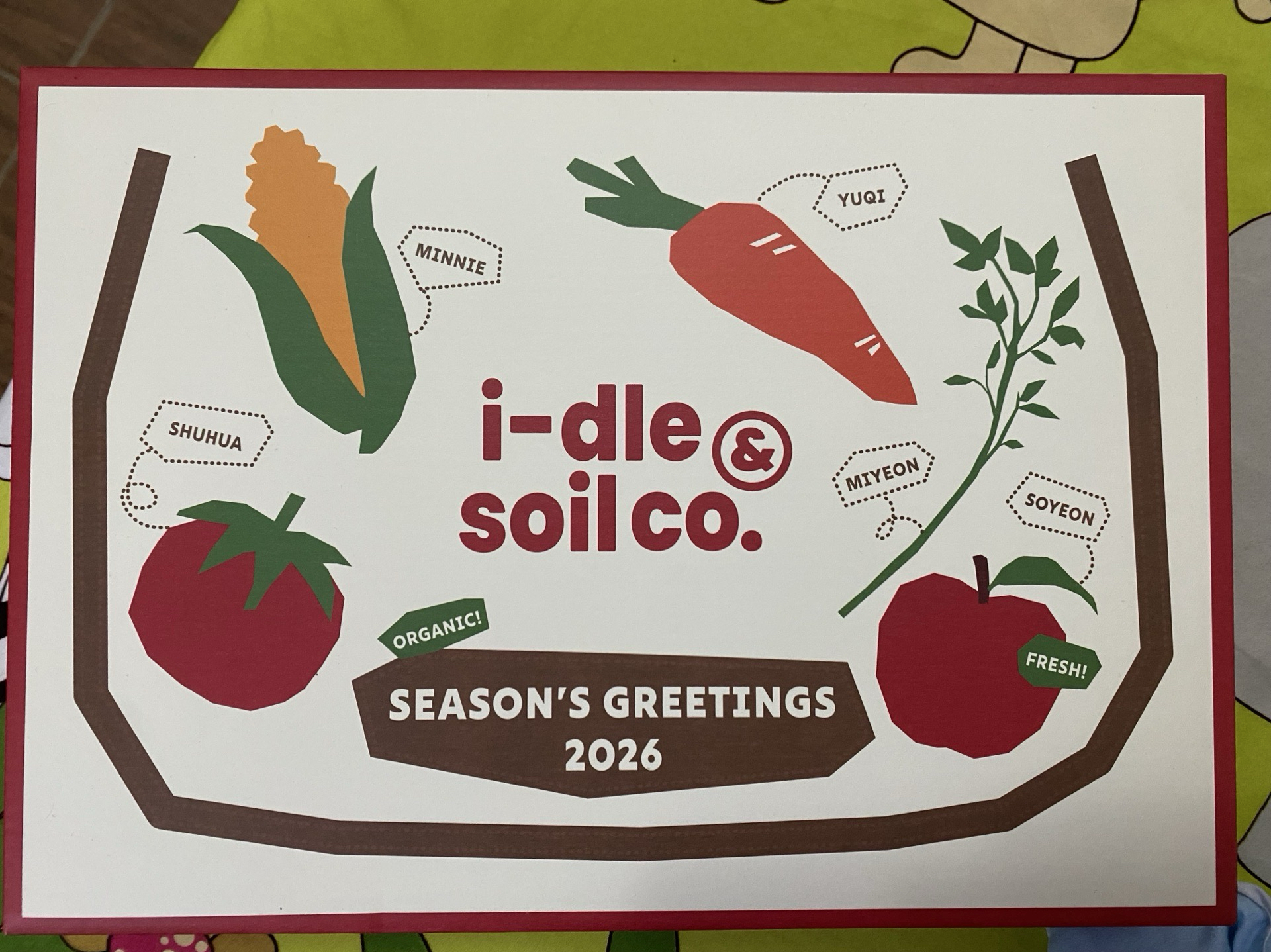 2026年曆已拆（無小卡）