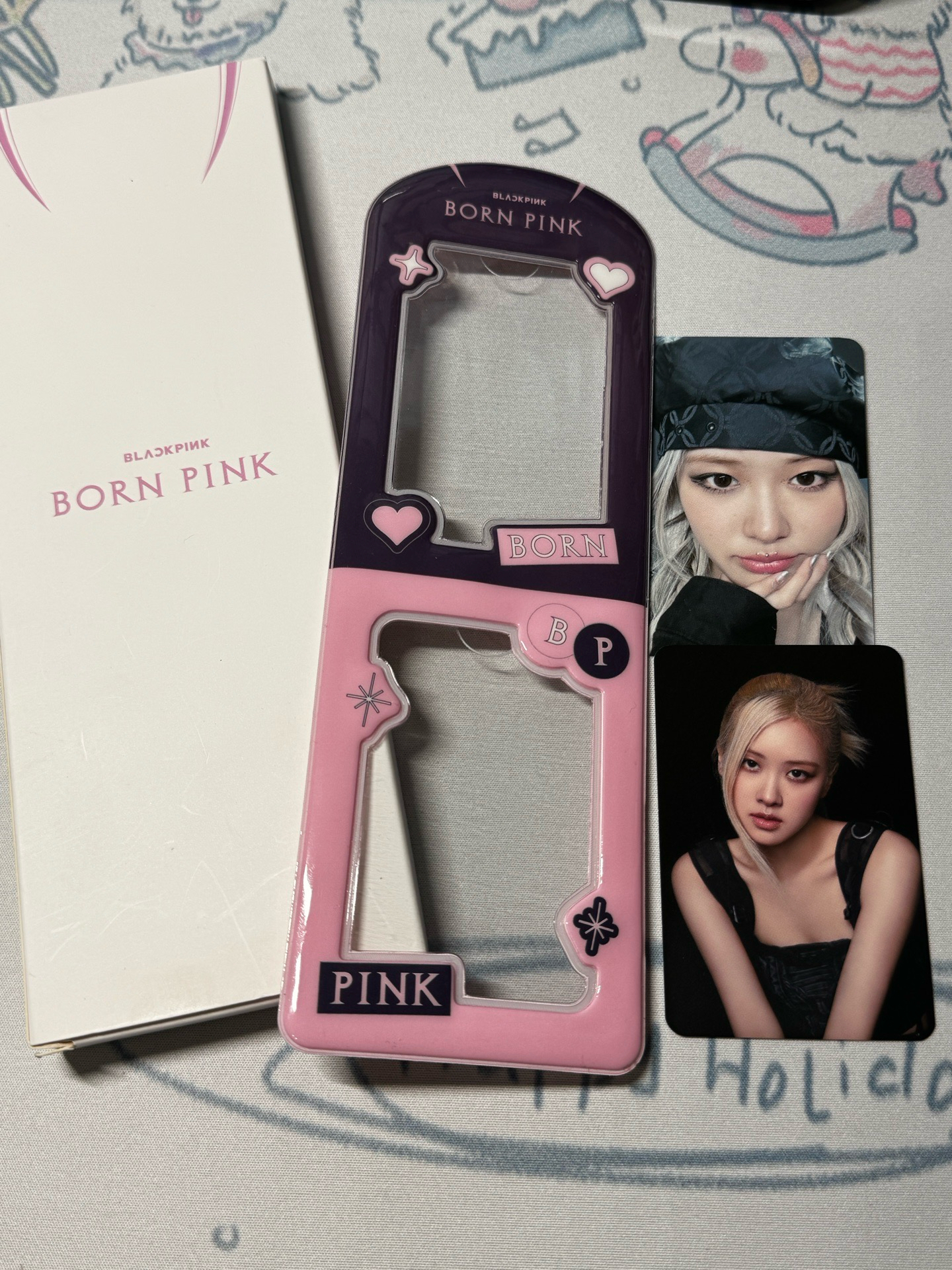 BLACKPINK BORN PINK卡套卡組 JISOO JENNIE ROSÉ LISA