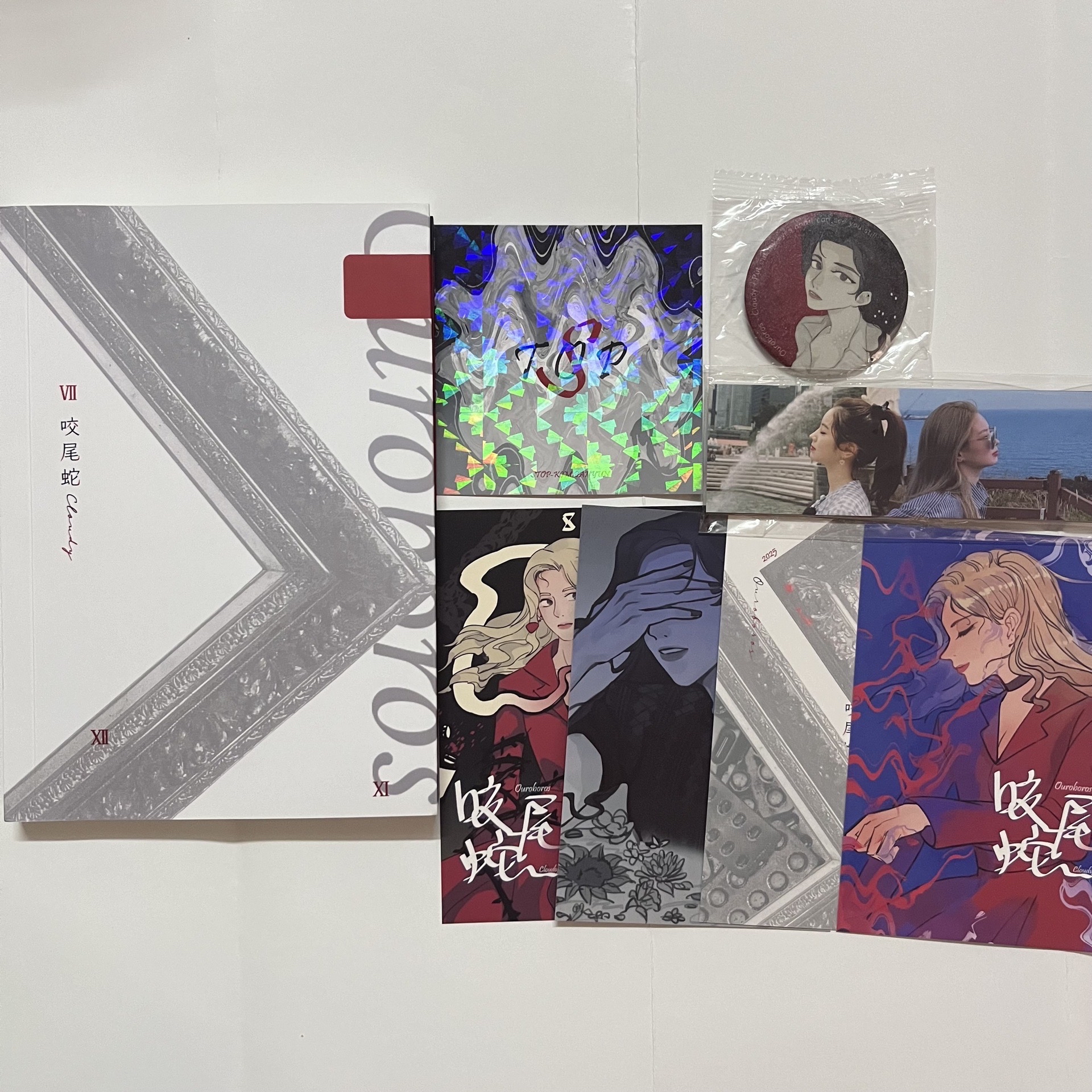 TWICE 明信片及貼紙（非官方小說）