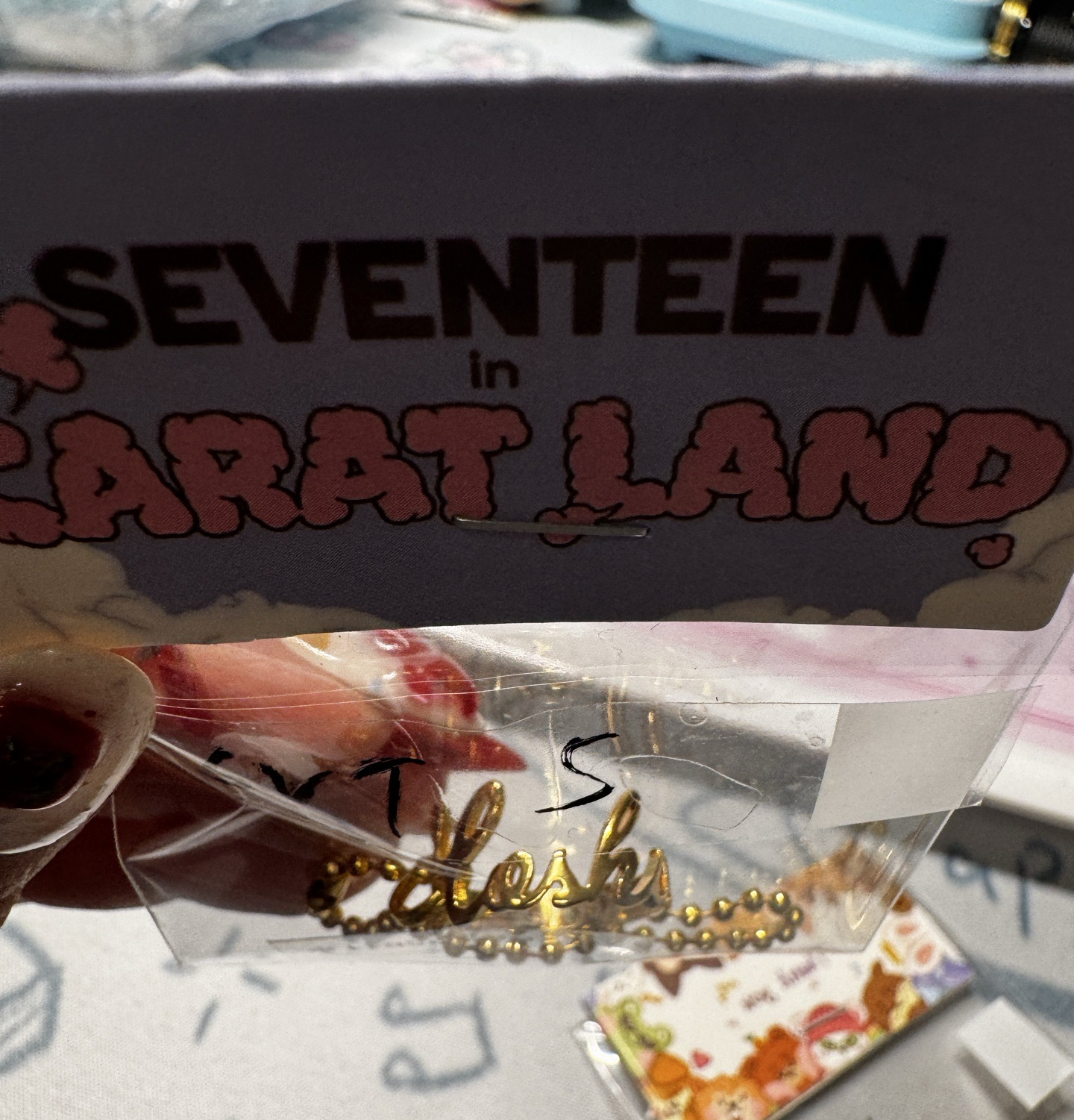 SEVENTEEN BANDAI戒指 扭蛋