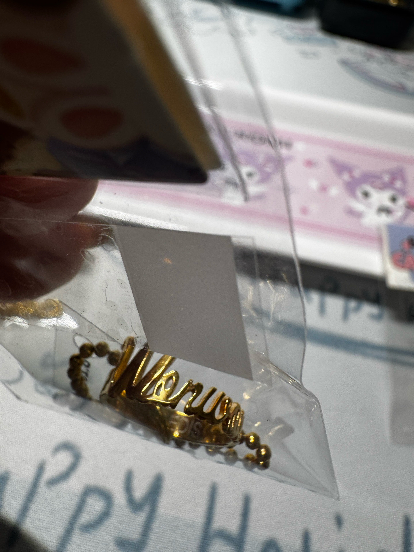 SEVENTEEN BANDAI戒指 扭蛋