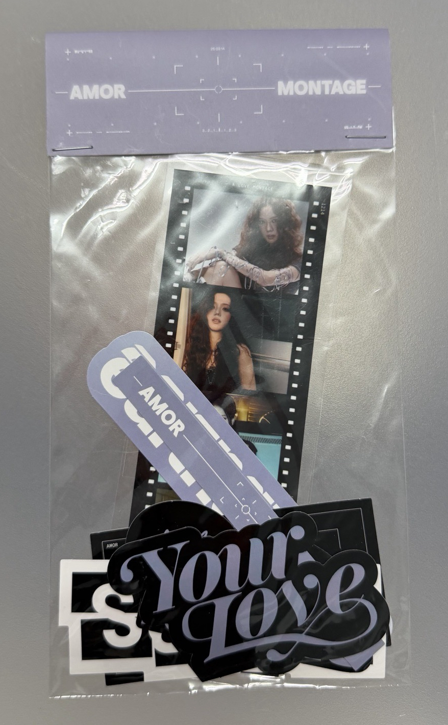 Jisoo amortage 人生膠片貼紙組（日本線下購入）