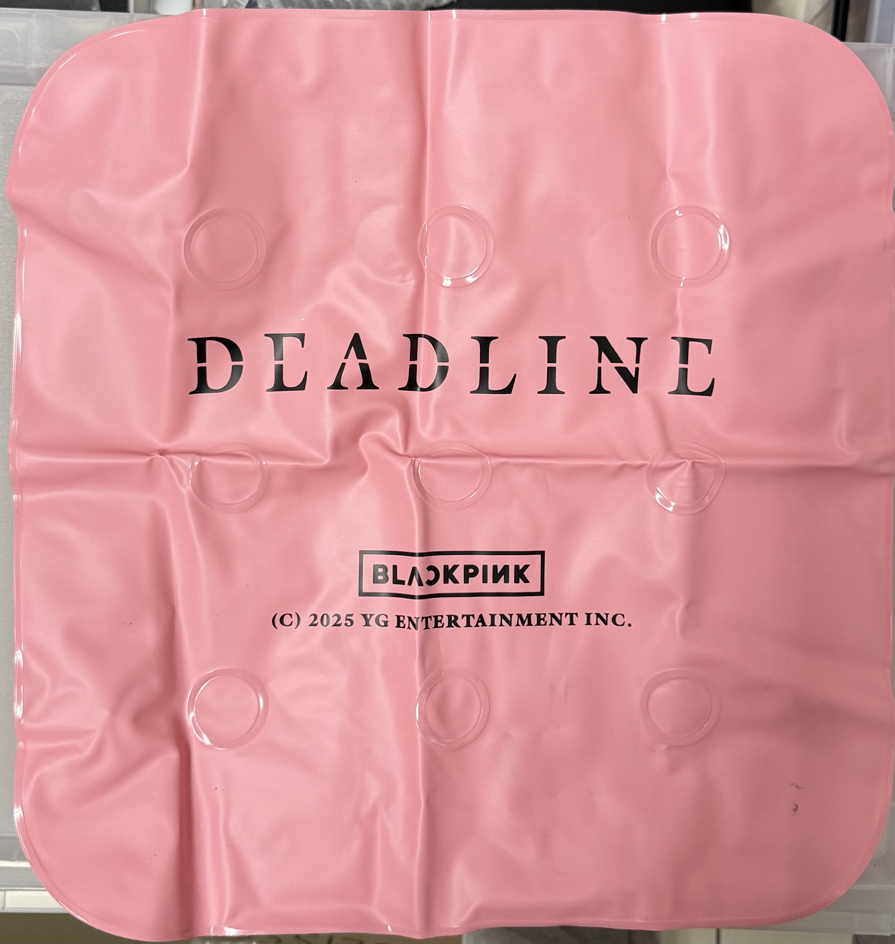 BP世巡高陽場會員禮 充氣屁墊