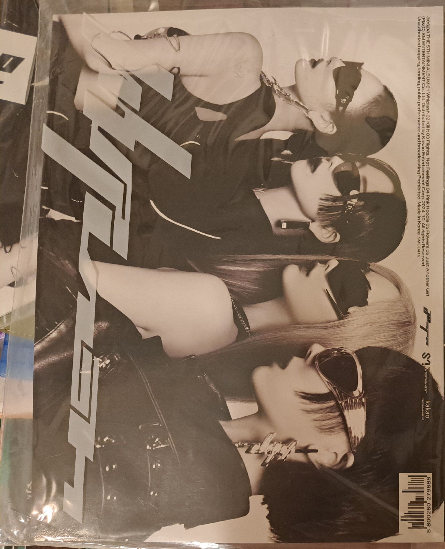 aespa Drama 專輯 SMini Ver. giselle版+Whiplash 專輯 BEAT Ver.日限版