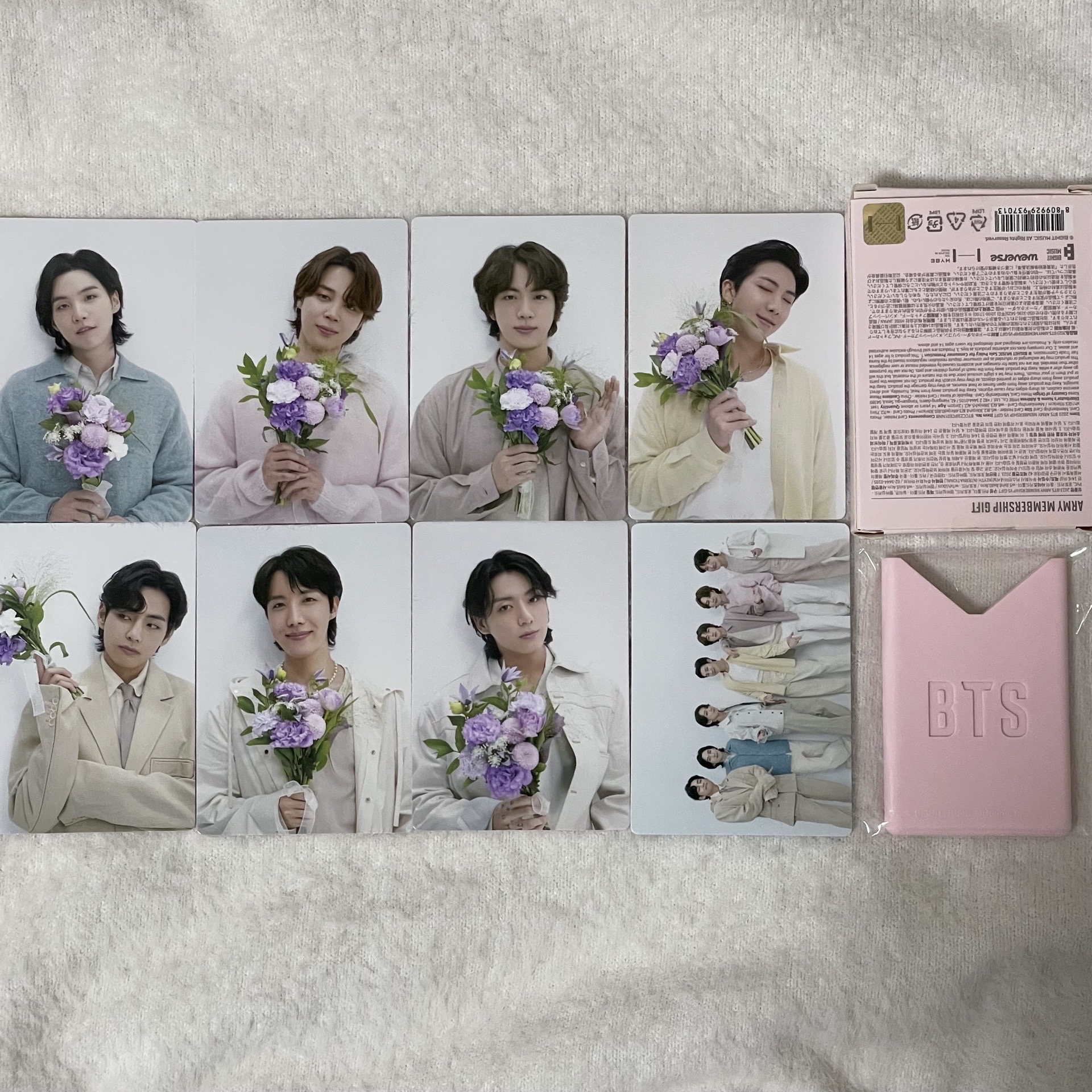 BTS 十期會員禮小卡