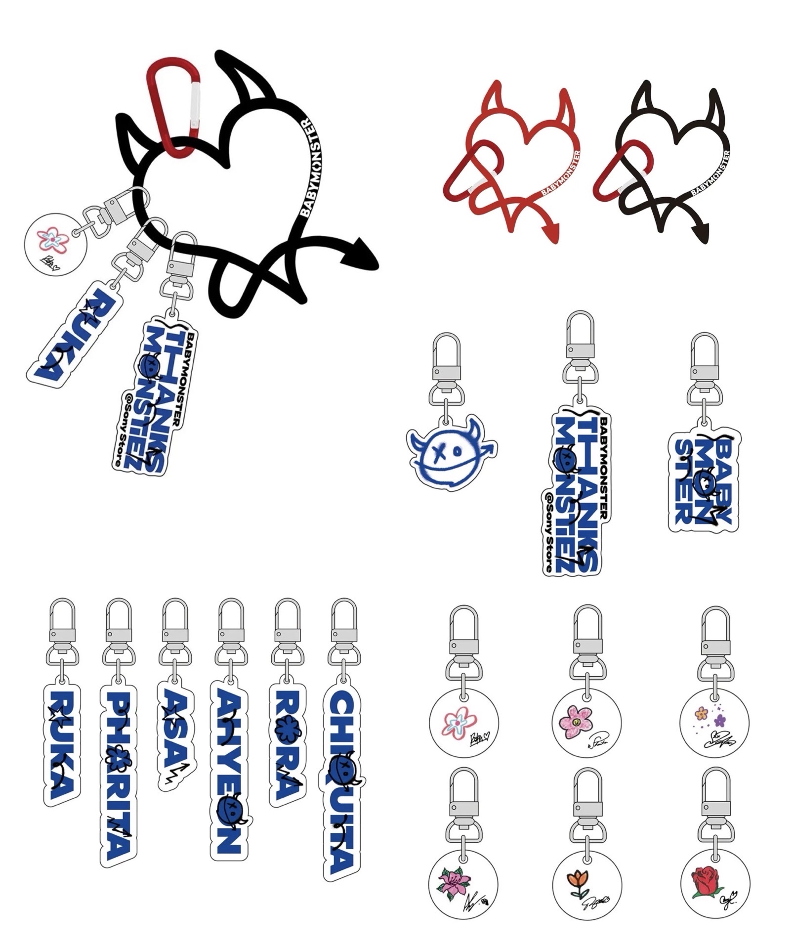 thanks monstiezXsony快閃店週邊