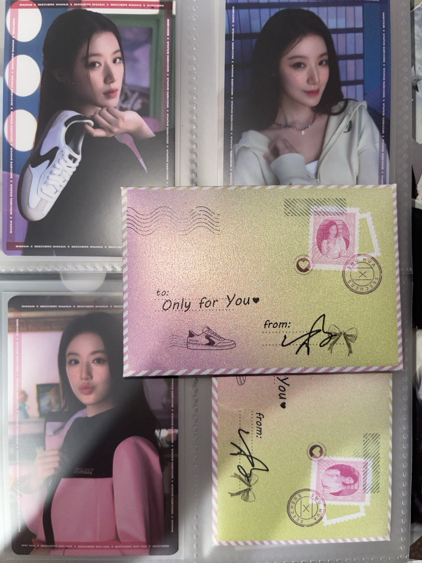 刷代言一套3 張