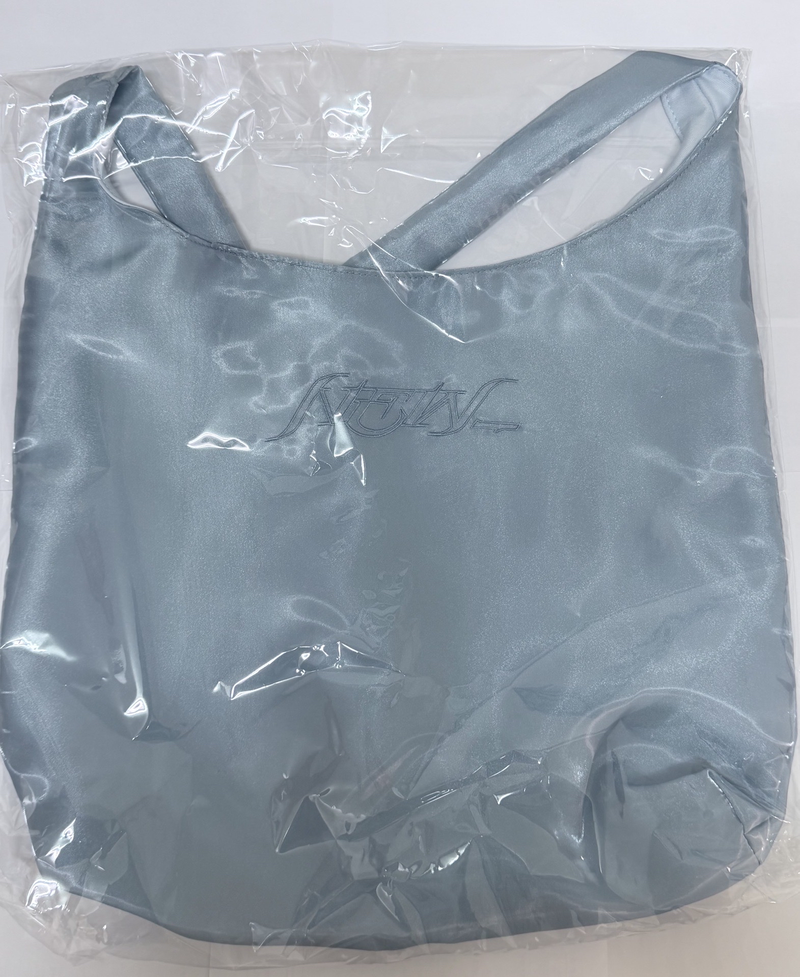 SEVENTEEN ［NEW］日巡裝飾包 托特包 白色/藍色