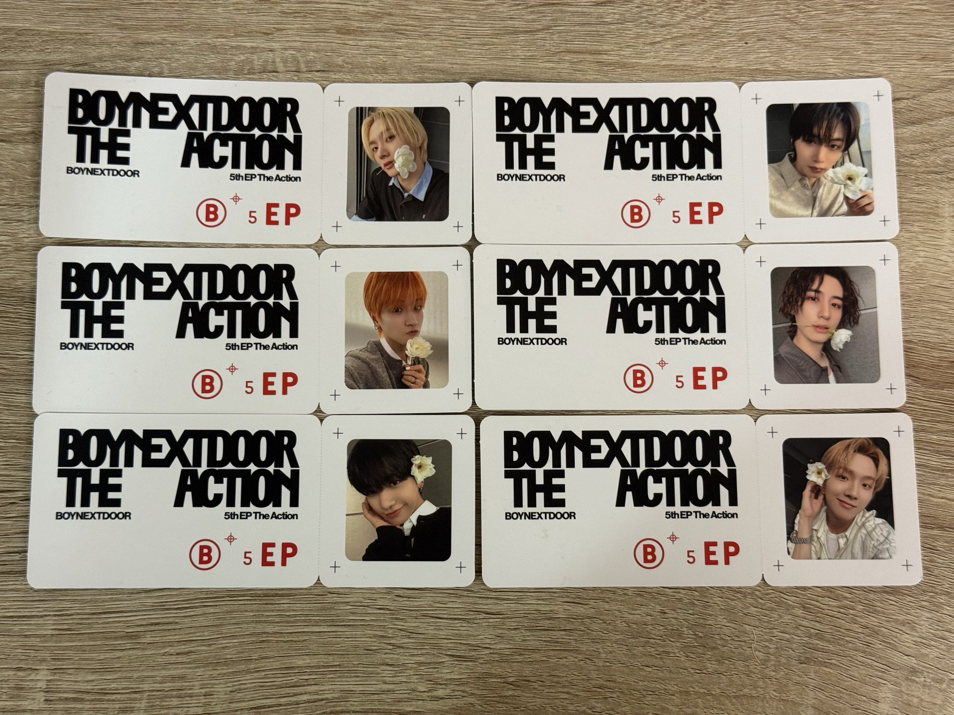 The Action wvs 預售特典 票根（一套出）