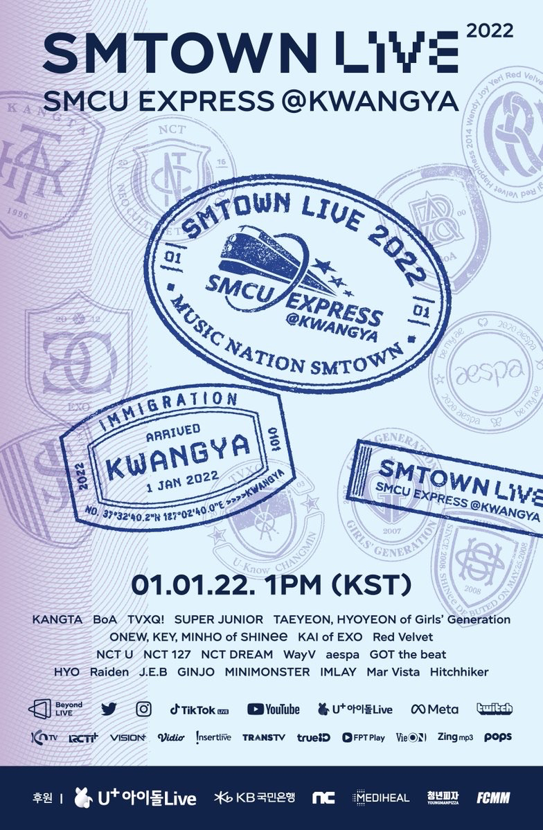 SMTOWN LIVE 2022：SMCU EXPRESS