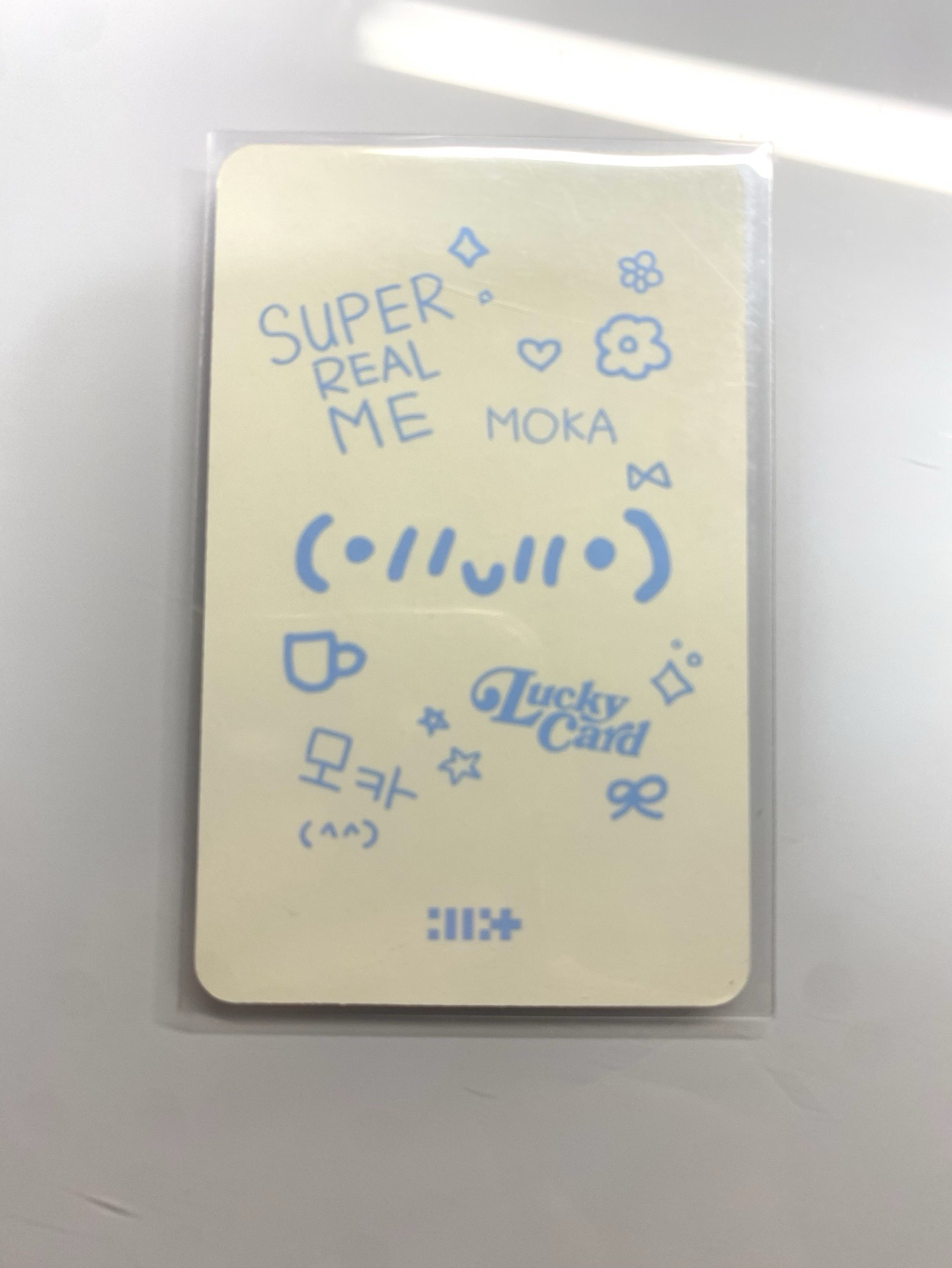 Moka迷一藍版pb專卡