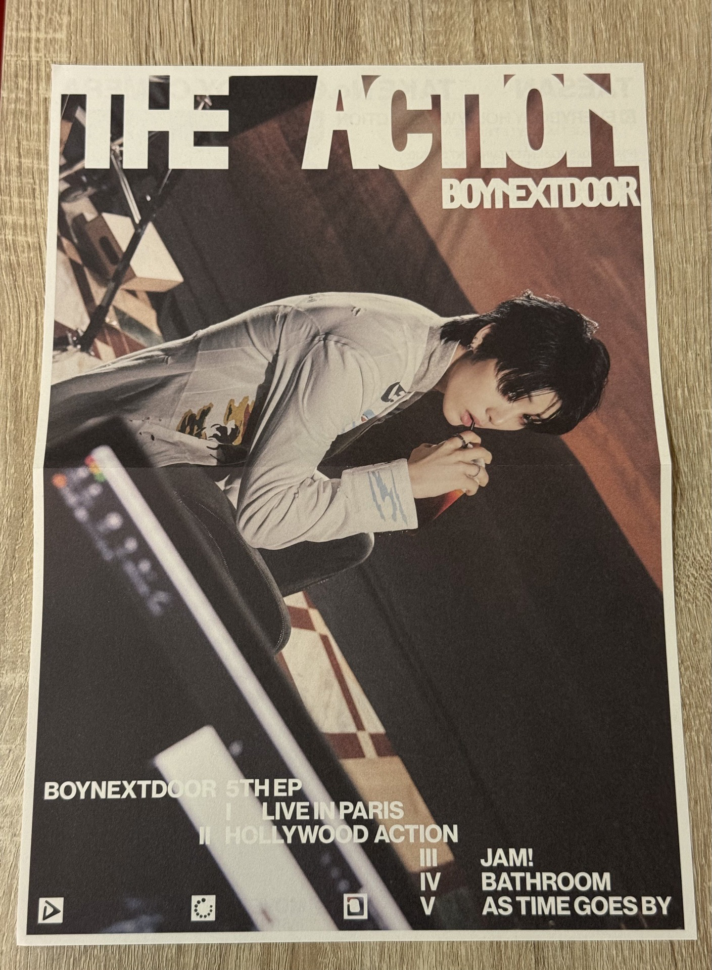 The Action 專輯卡 專輯海報