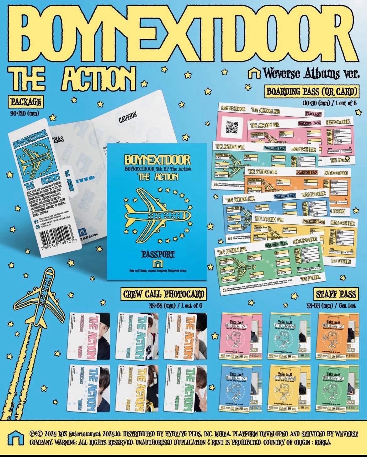 The Action 電子專 Weverse Ver.