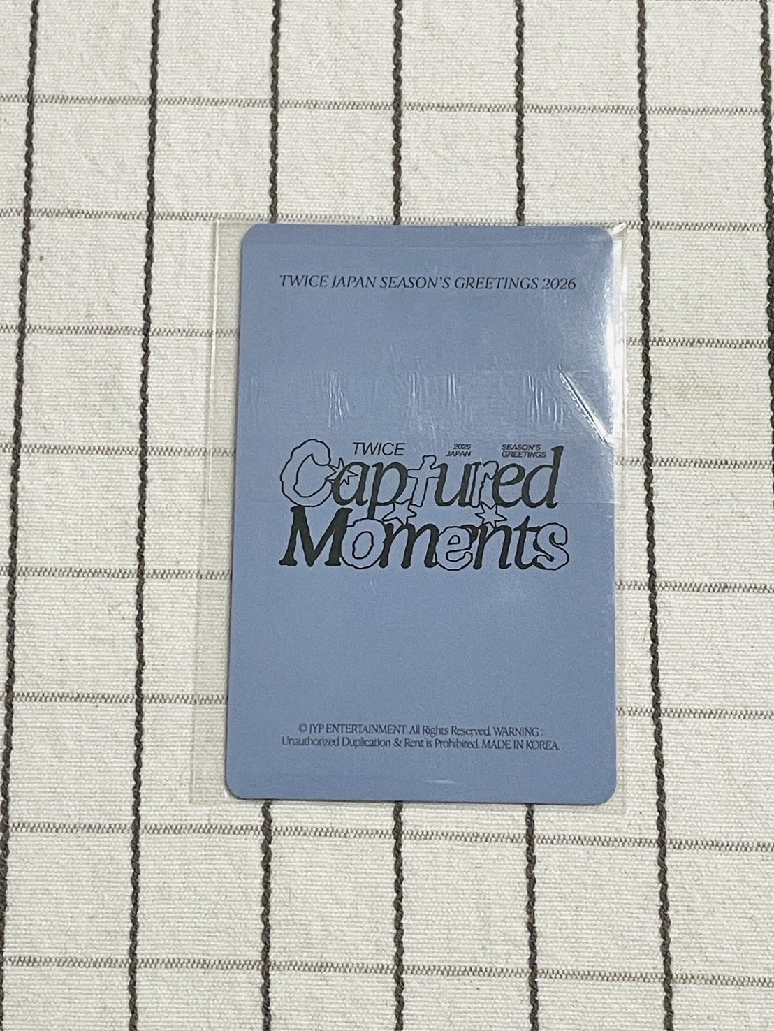 TWICE 2026 日本 年曆 日台曆 特典 多賢 志效