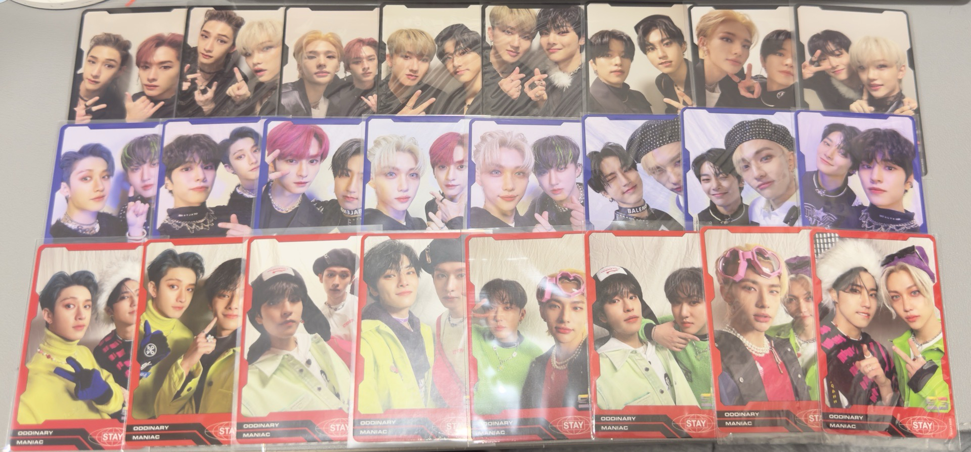 ODD 雙人卡 一整套