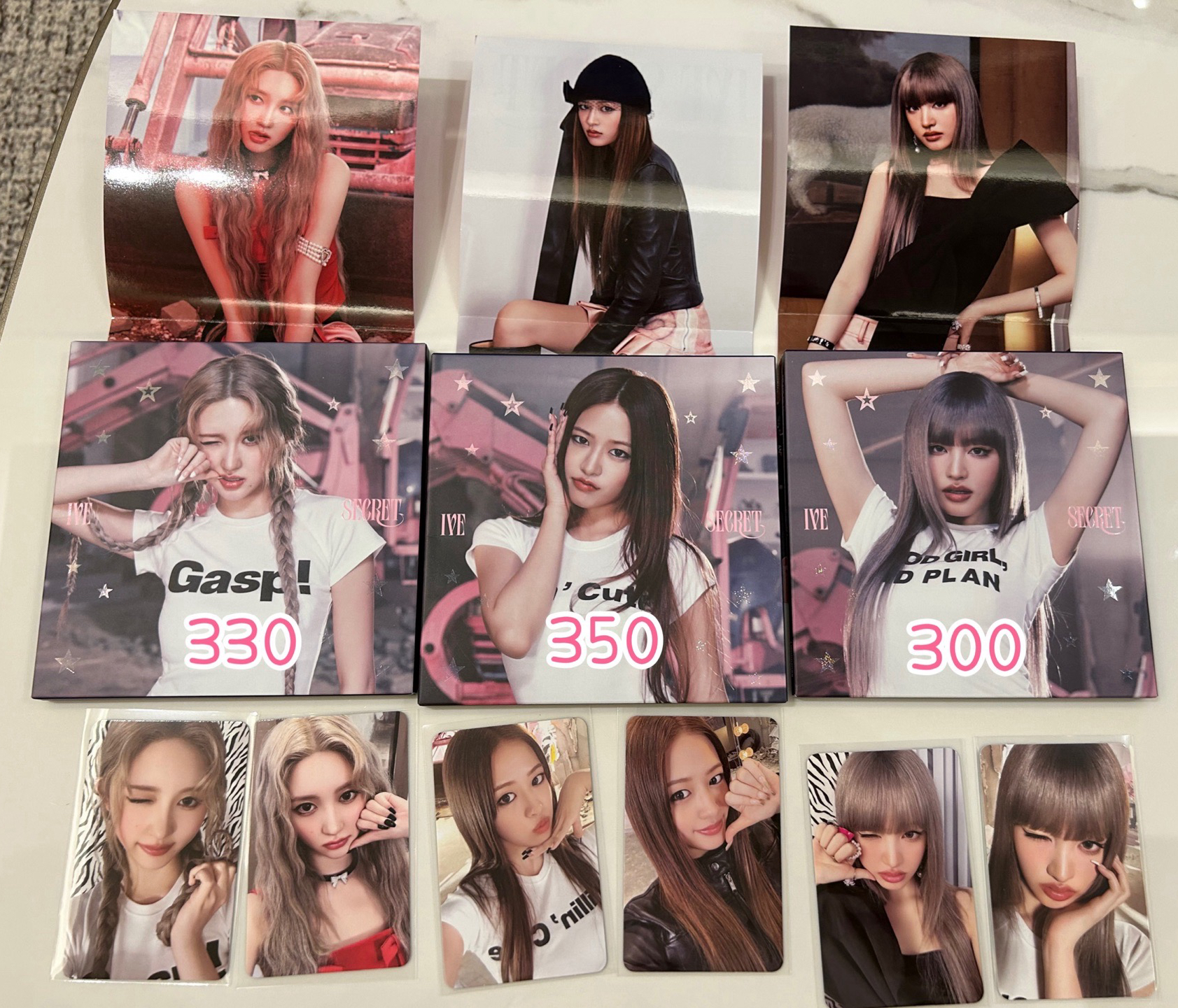 IVE secret 單封全專+船特