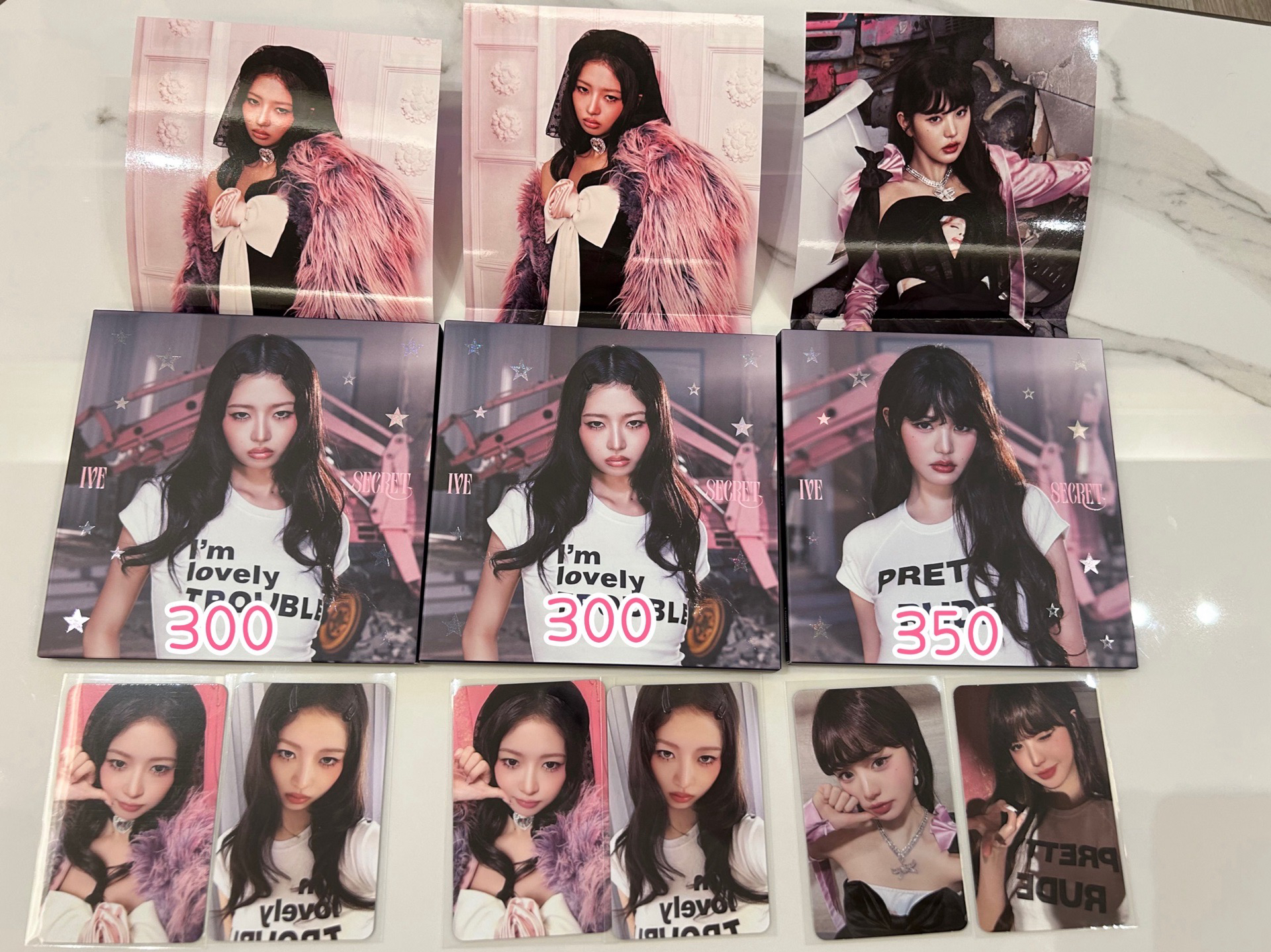 IVE secret單封全專+船特