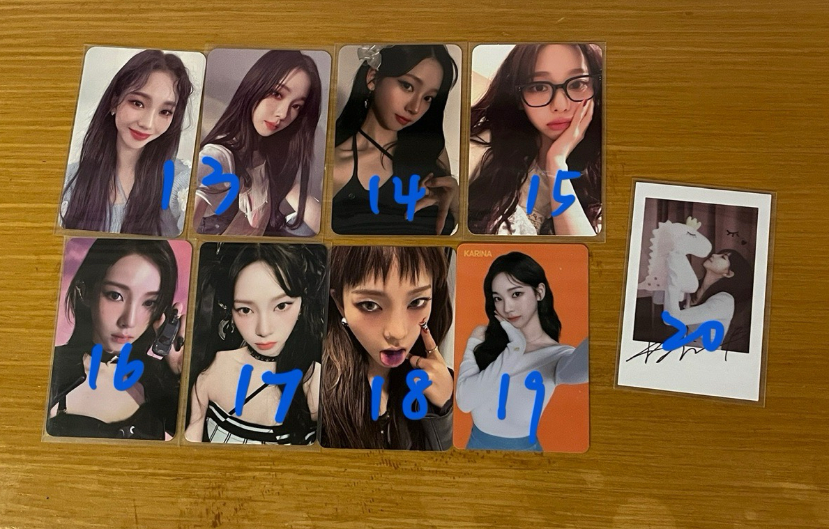 aespa 柚盤少量隊友