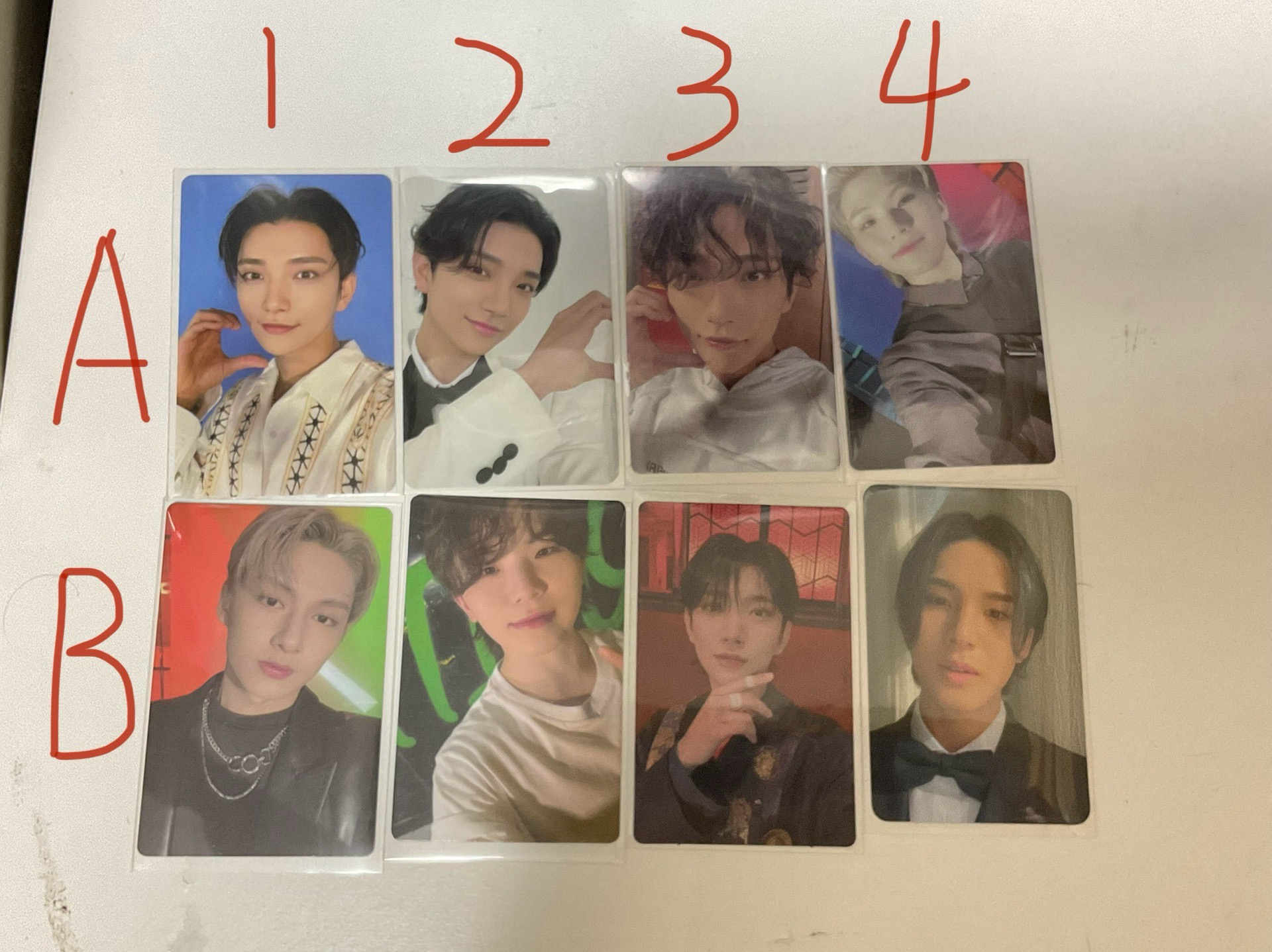 SEVENTEEN小卡，簽售卡，特典卡，拍立得