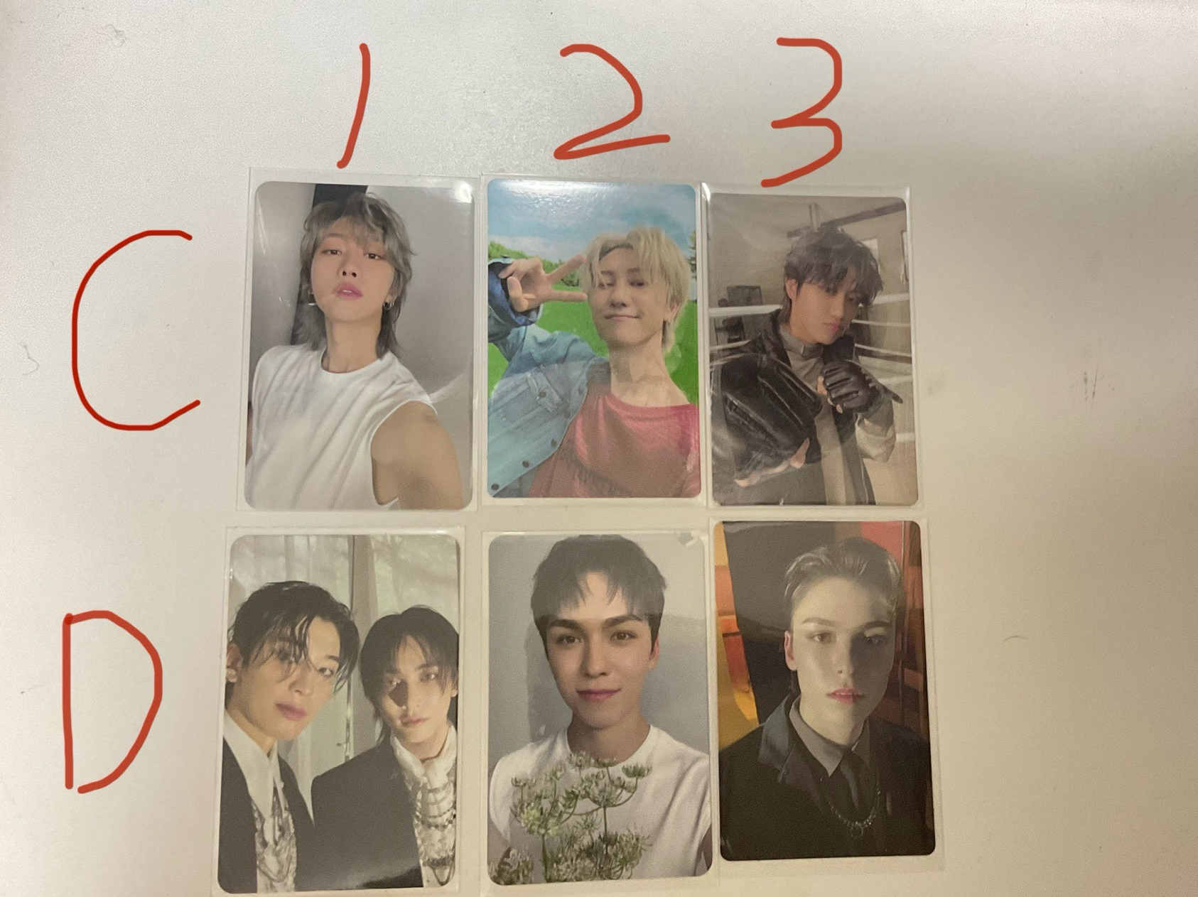 SEVENTEEN小卡，簽售卡，特典卡，拍立得