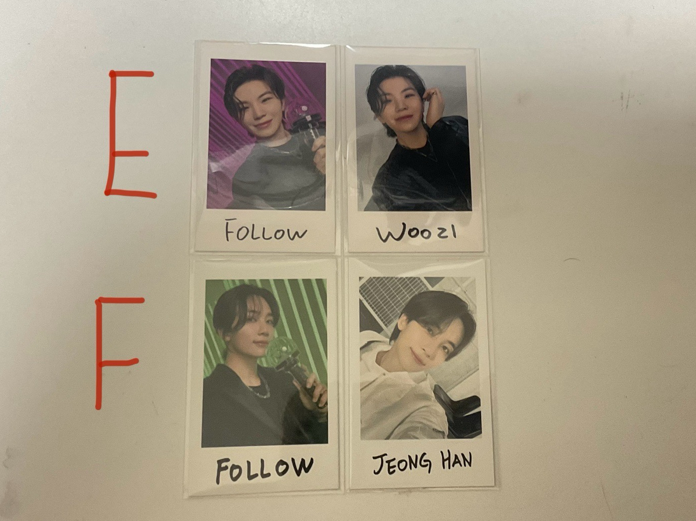 SEVENTEEN小卡，簽售卡，特典卡，拍立得