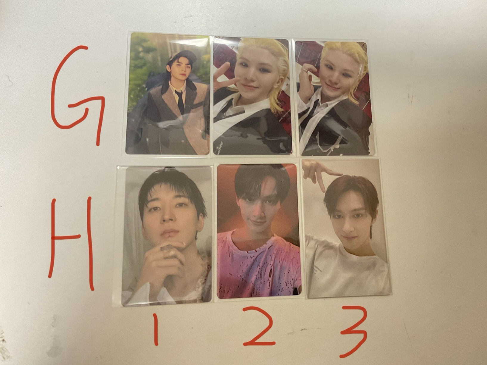 SEVENTEEN小卡，簽售卡，特典卡，拍立得