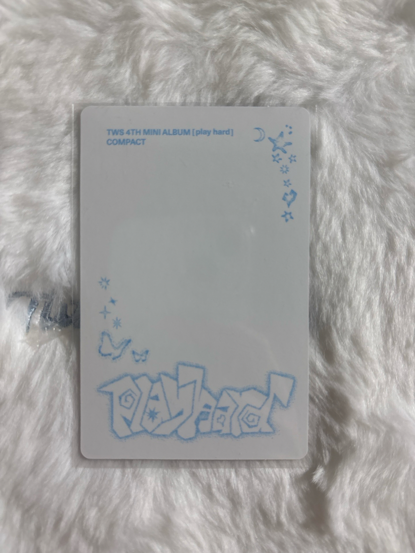 申惟 Play Hard 專輯卡 單封