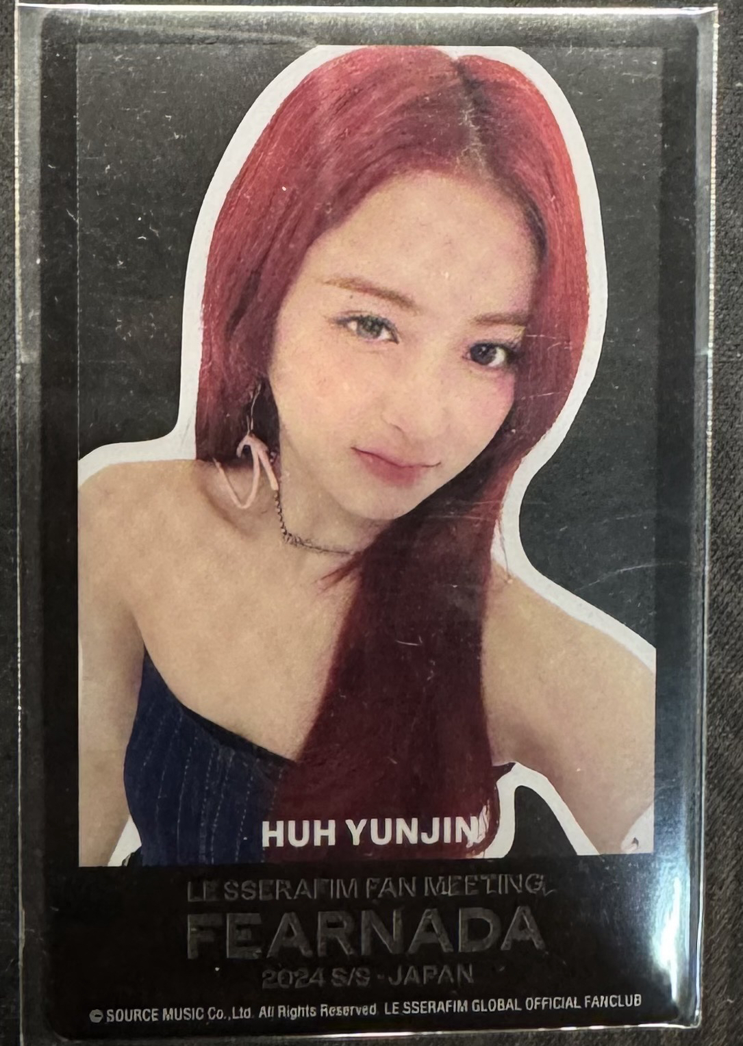 LE SSERAFIM 2024FEARNADA 日本場入場卡 允真