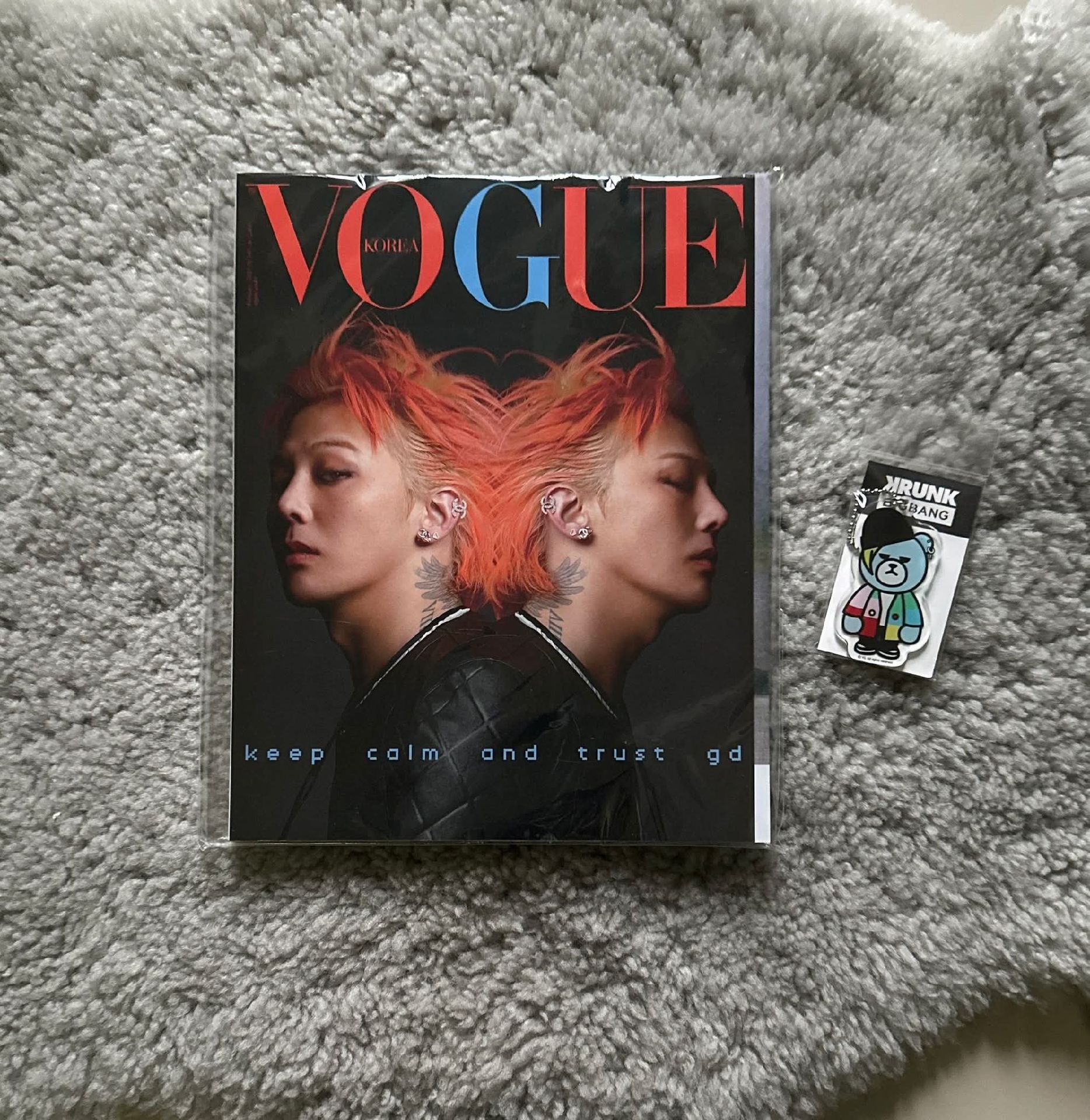 GD 雜誌&krunk吊飾