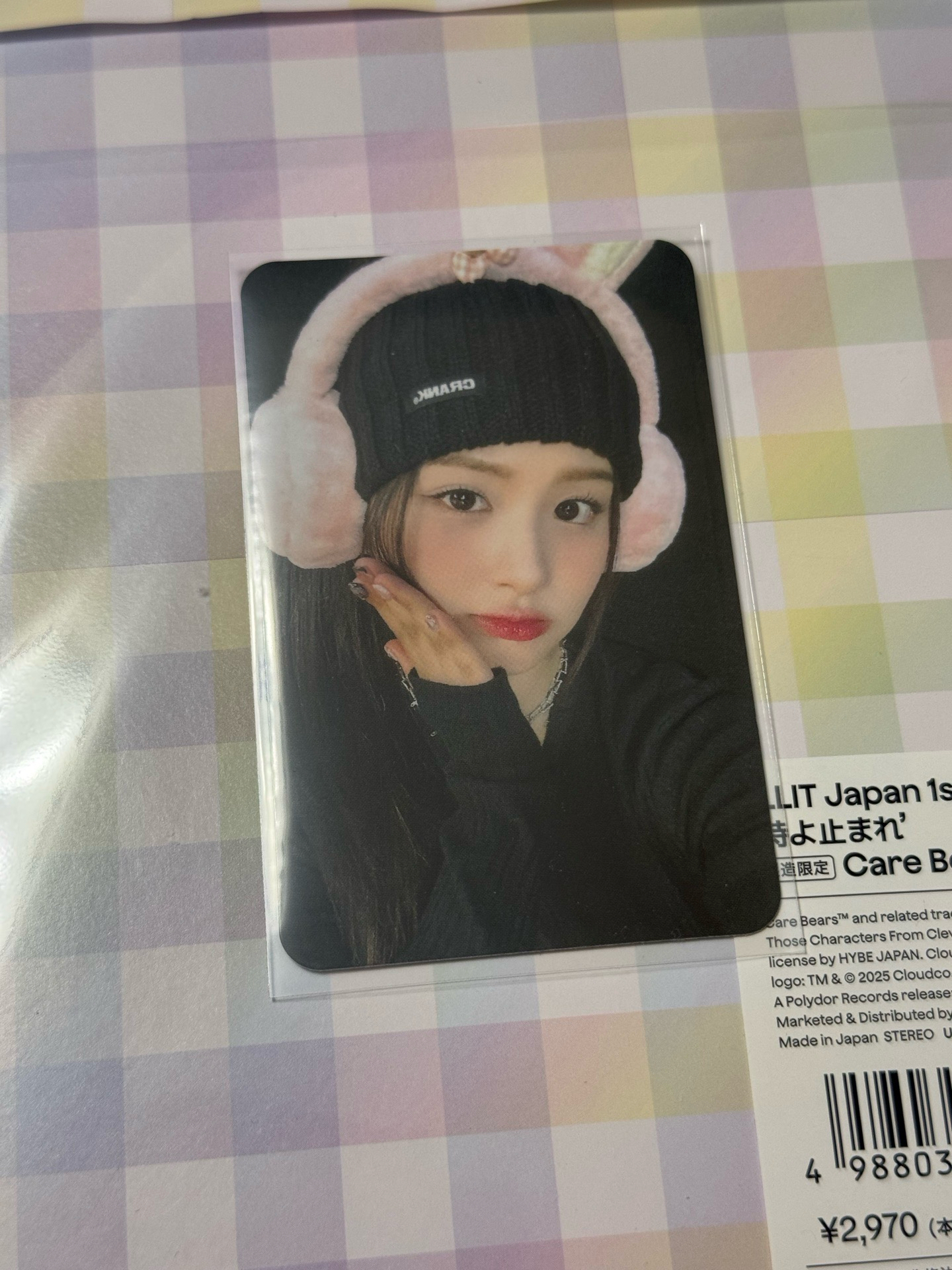 BREAK sr 簽售卡 星河 3.0 兔子髮帶薛 中文卡背