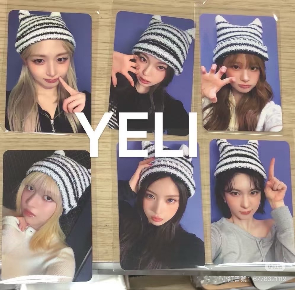 貓貓針織帽 滑雪