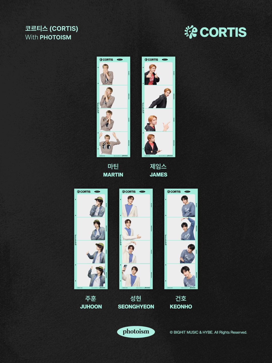 photoism 26年1月 人生四格卡 