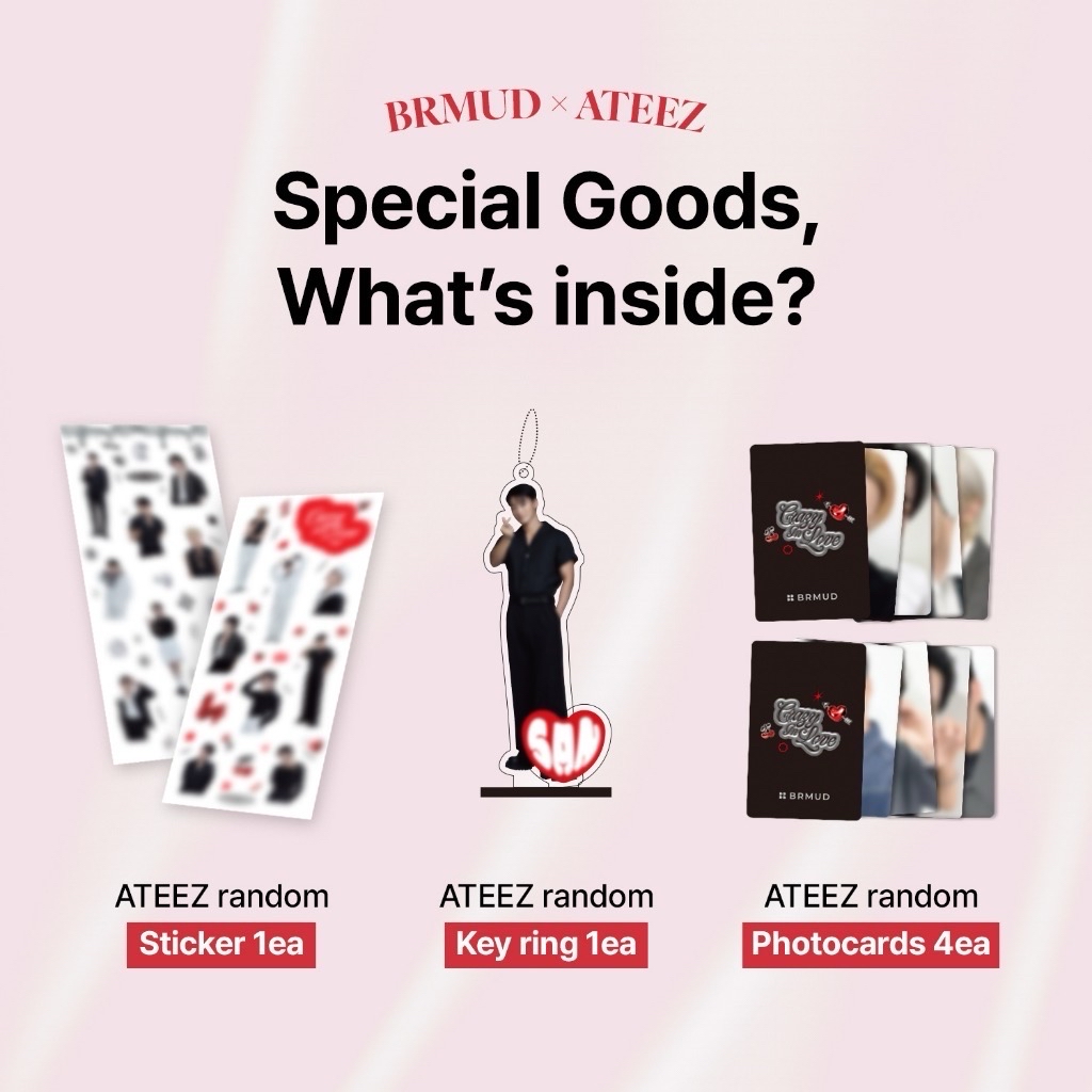 BRMUD ATEEZ高級清潔禮盒