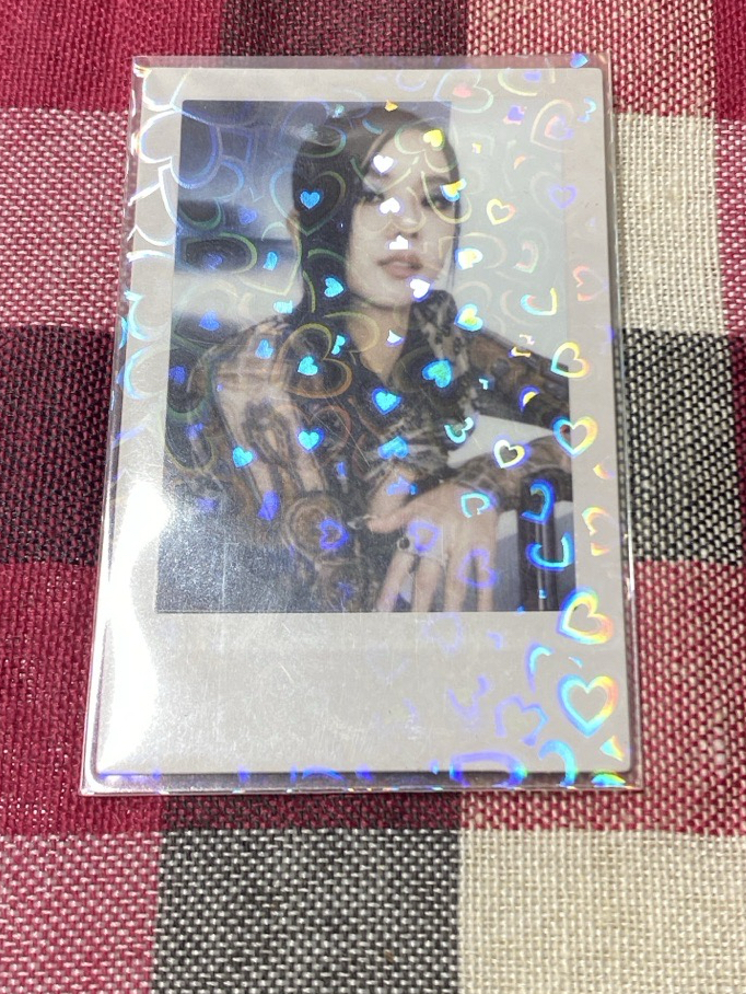 BORN PINK 專輯卡 Gray ver.Pola A ver.