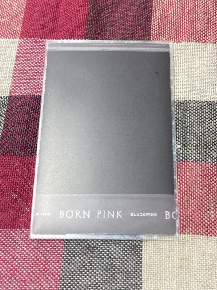BORN PINK 專輯卡 Gray ver.Pola A ver.