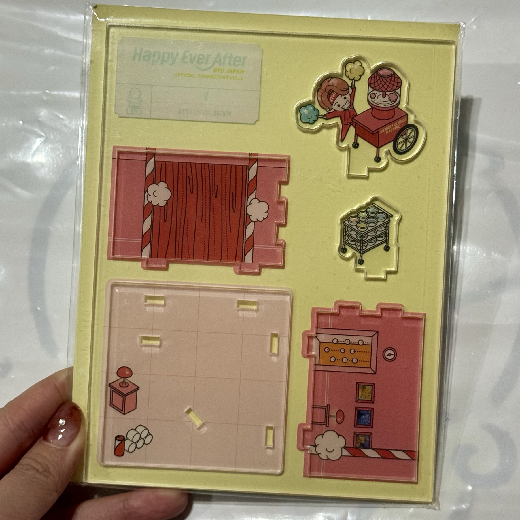 BTS 四期FM 日本 立牌