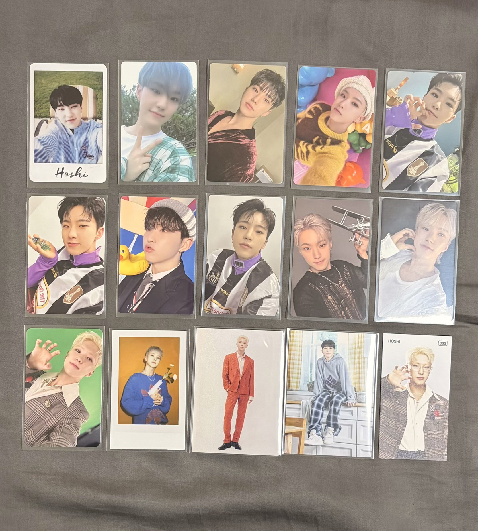 SEVENTEEN HOSHI權順榮 迷四 迷五 迷十 迷十二 專卡 特典 簽售卡 隨機卡 拍立得 盤出