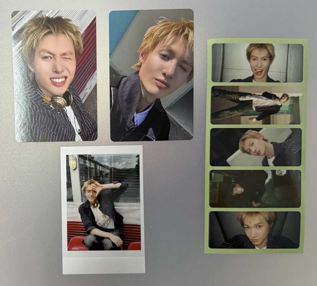 Cortis年曆小卡+五宮格（各成員set）