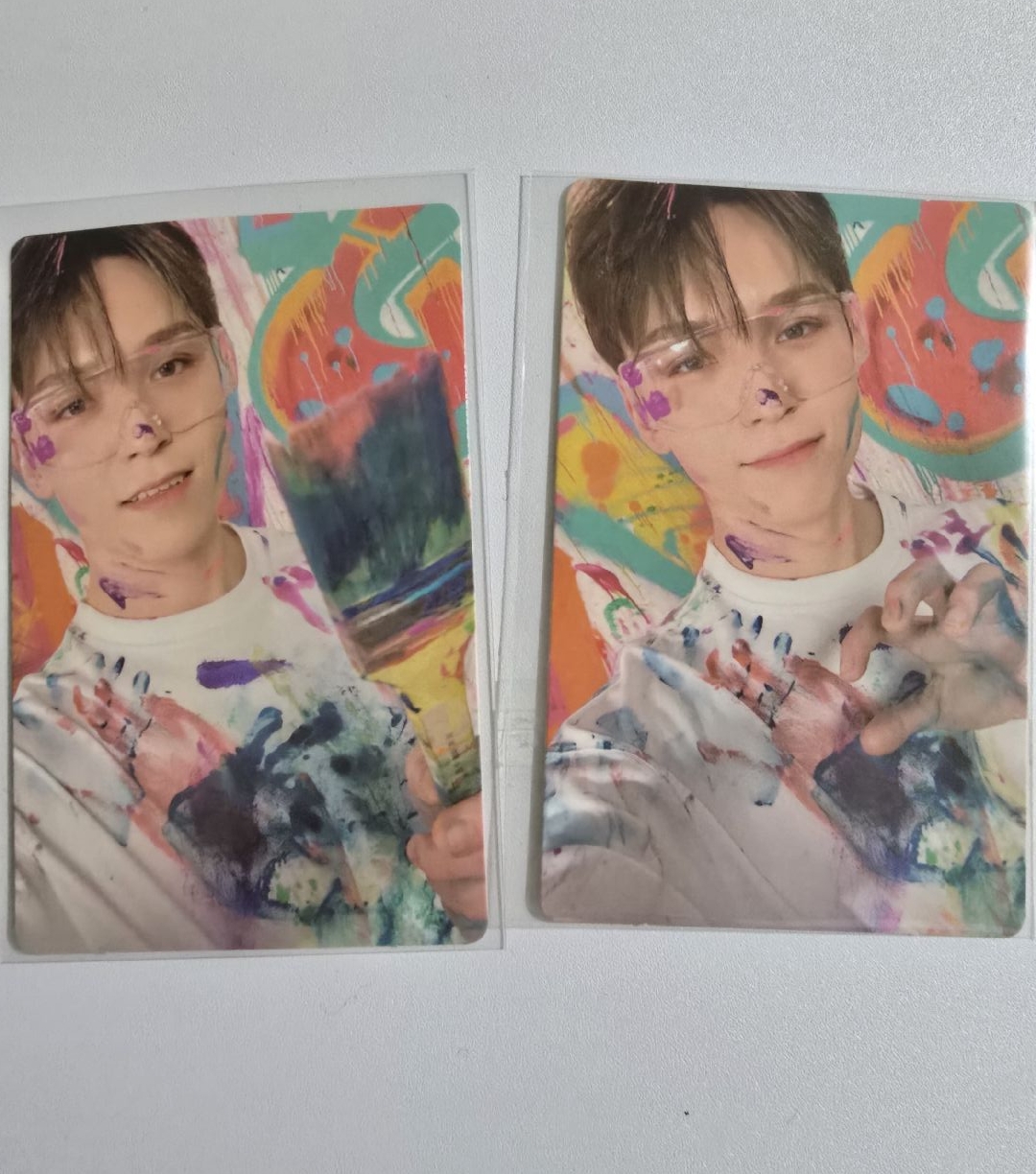 率 正四油彩盤崔啵噥 Vernon 兩張不拆