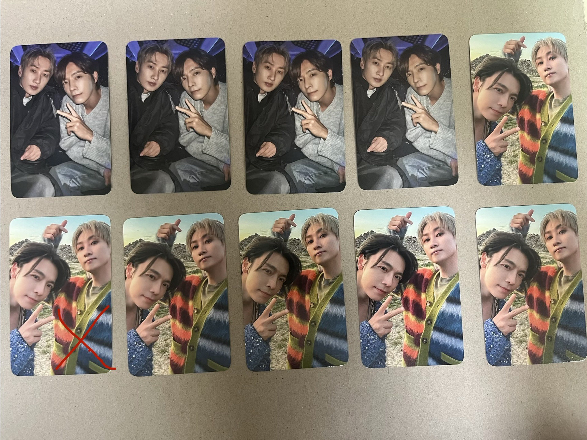 D&E 迷你五輯 雙人 專卡 