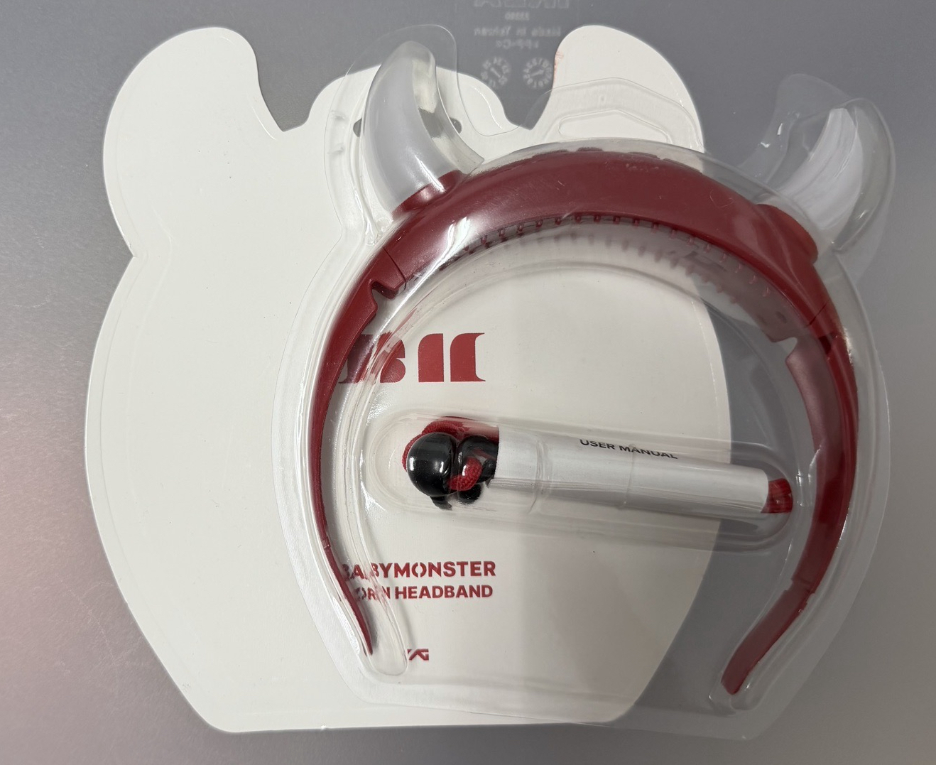 紅色發光髮箍 可連接中控 