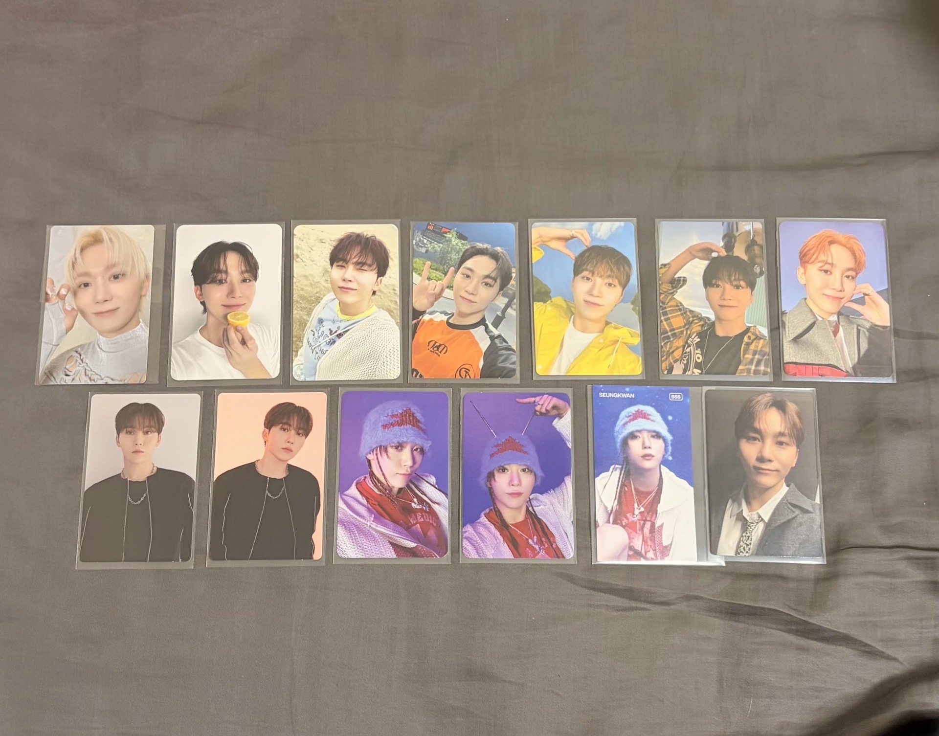 SEVENTEEN SEUNGKWAN夫勝寛 正四 正五 迷九 迷十一 迷十二 專卡 特典 隨機卡 盤出