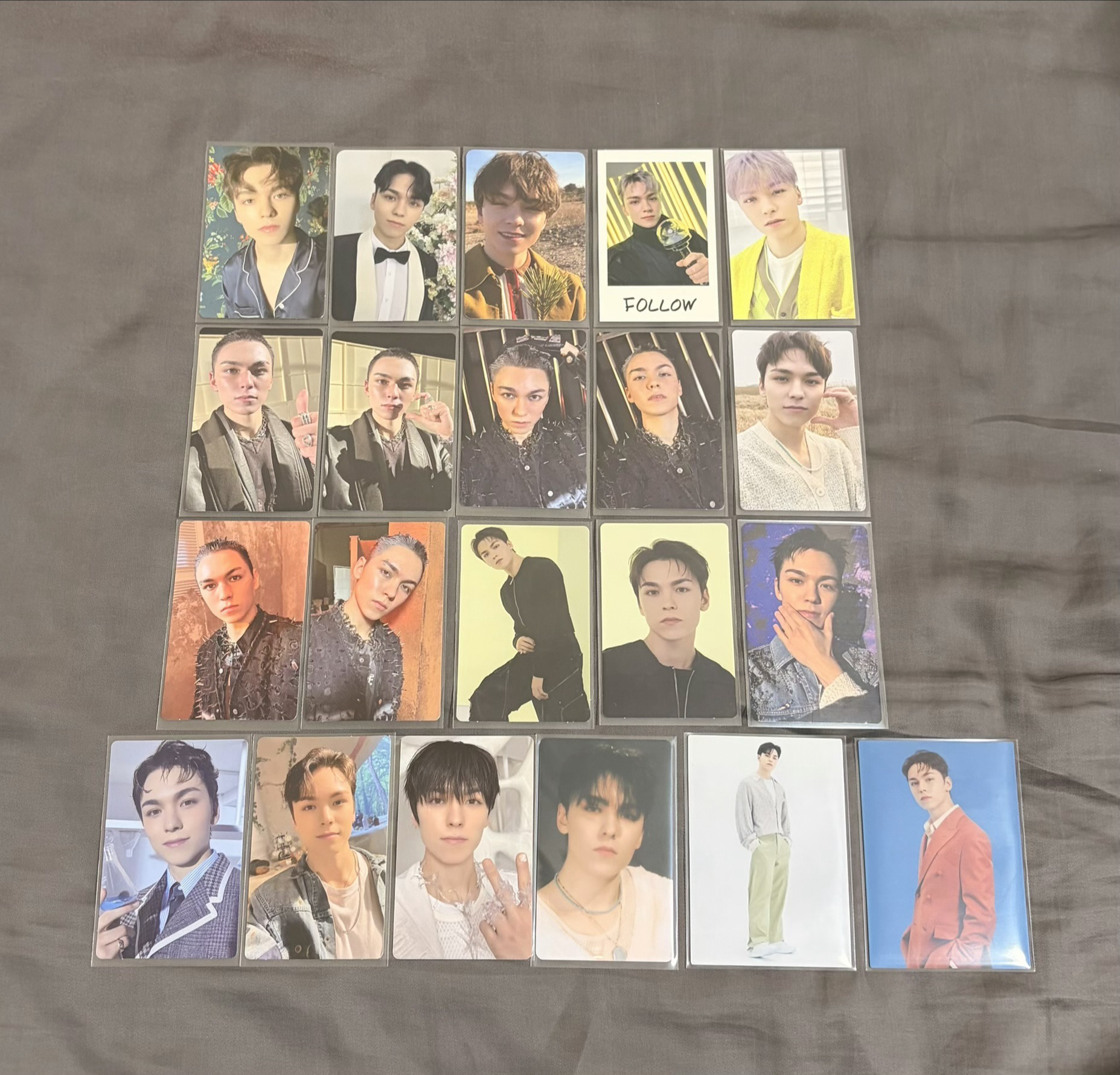 SEVENTEEN VERNON崔瀚率 正四 正五 迷六 迷九 迷十 迷十一 專卡 特典 簽售卡 隨機卡 拍立得 盤出