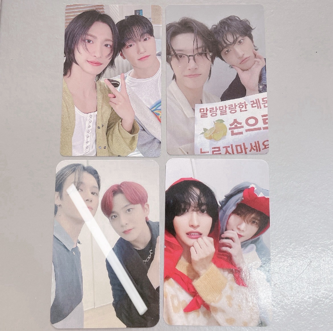 ATEEZ 雙人卡(星傘/星琦/榮鍾/星尚)