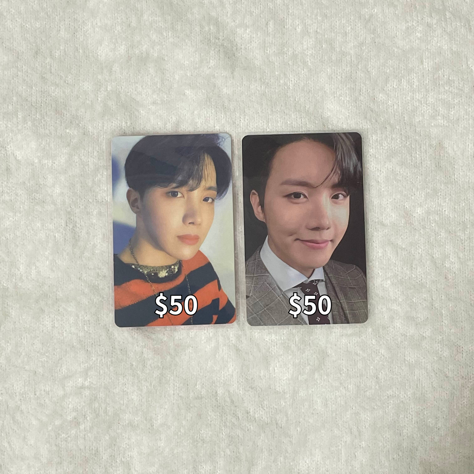 BTS 鄭號錫小卡 J-hope