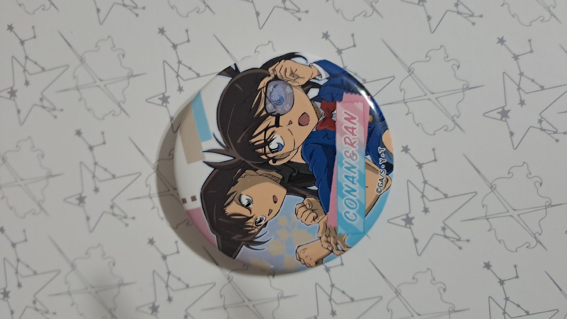 柯南小蘭 交換罐系列 徽章